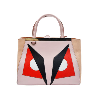 Bolsa Fendi 2Jours Monster Eyes Pink