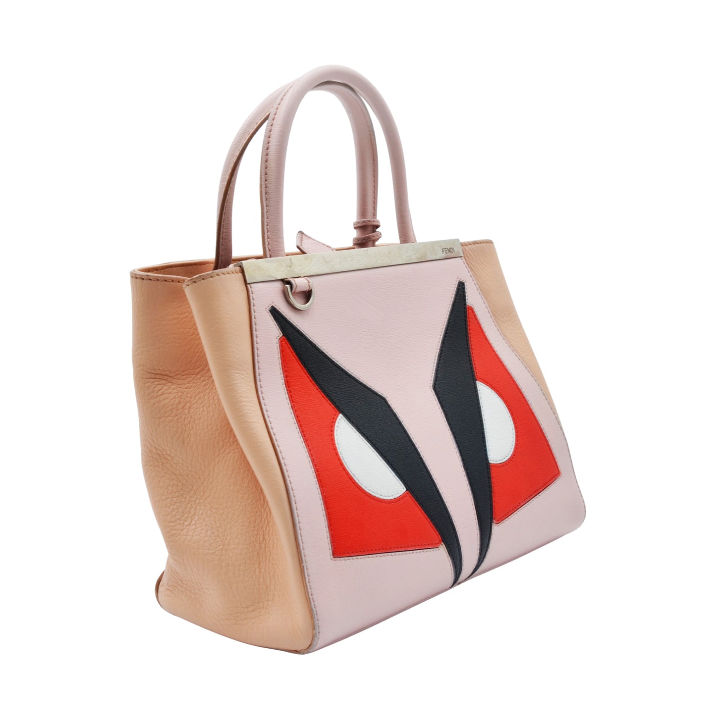 Bolsa Fendi 2Jours Monster Eyes Pink