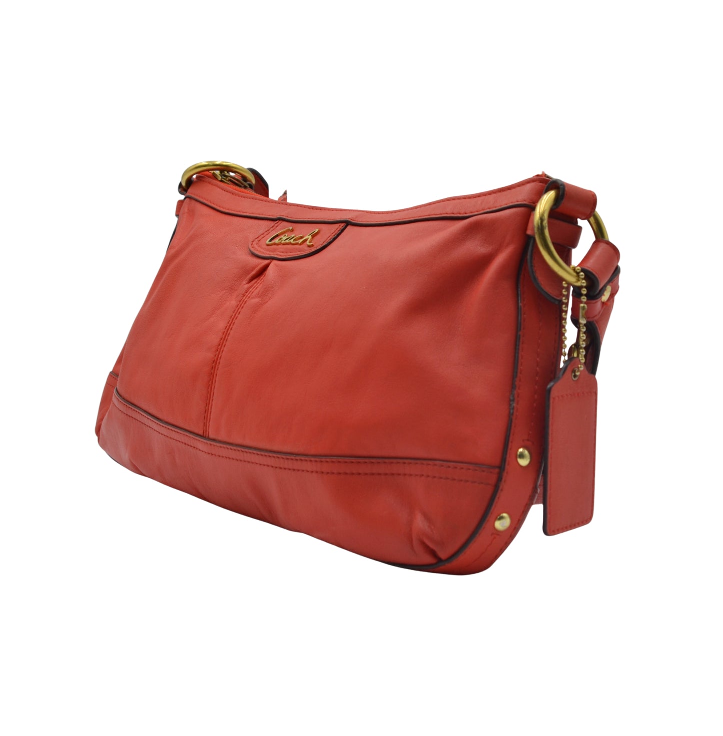 BOLSA COACH NARANJA SHOULDER