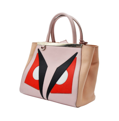 Bolsa Fendi 2Jours Monster Eyes Pink