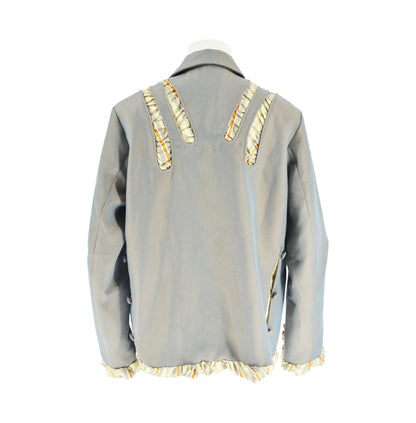 Chamarra Kiko Kostadinov Erasmus Gathered Jacket