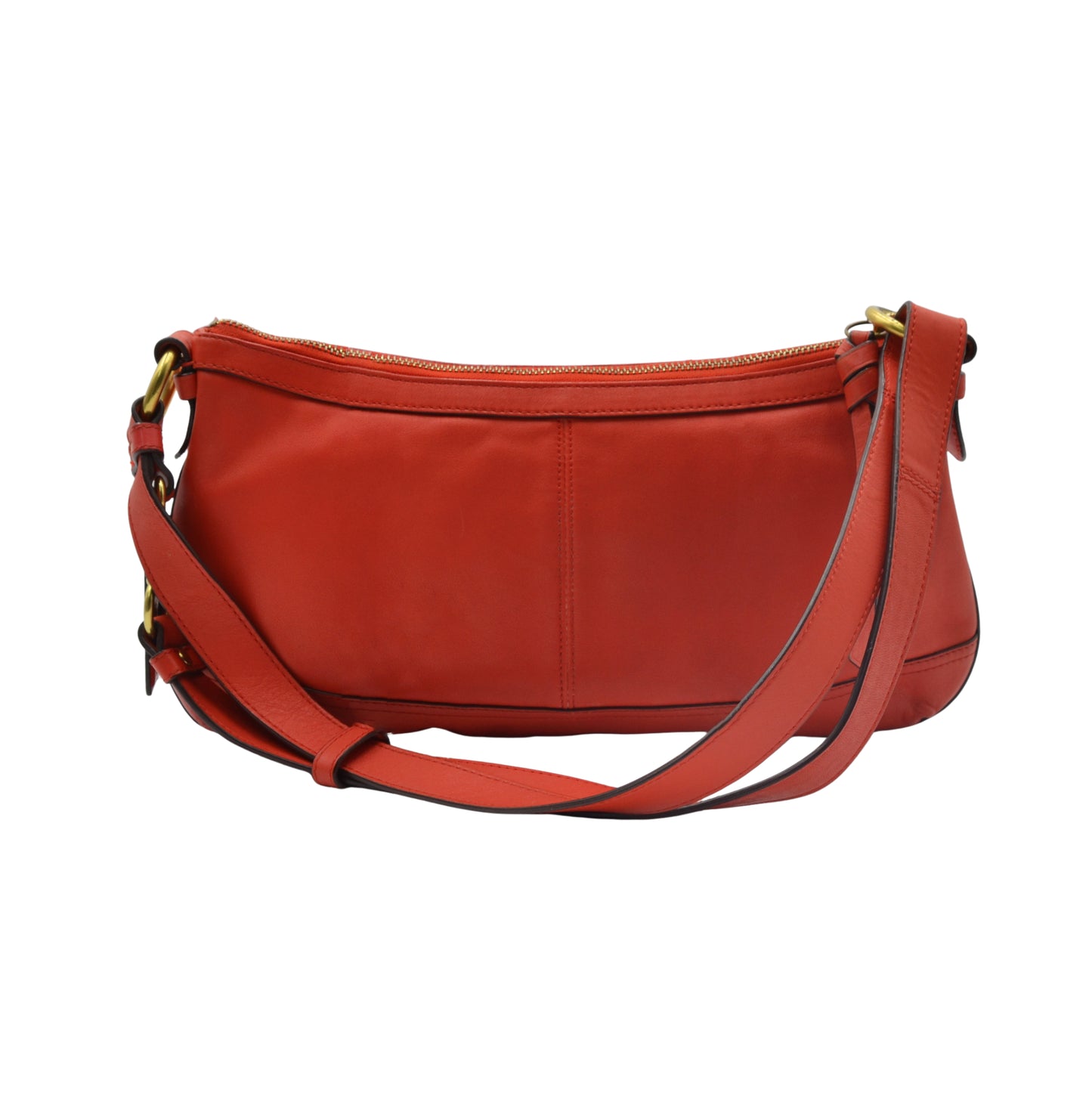 BOLSA COACH NARANJA SHOULDER
