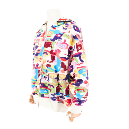 Hoodie A Bathing Ape x KidSuper Multi-Logo Color Pop Full Zip