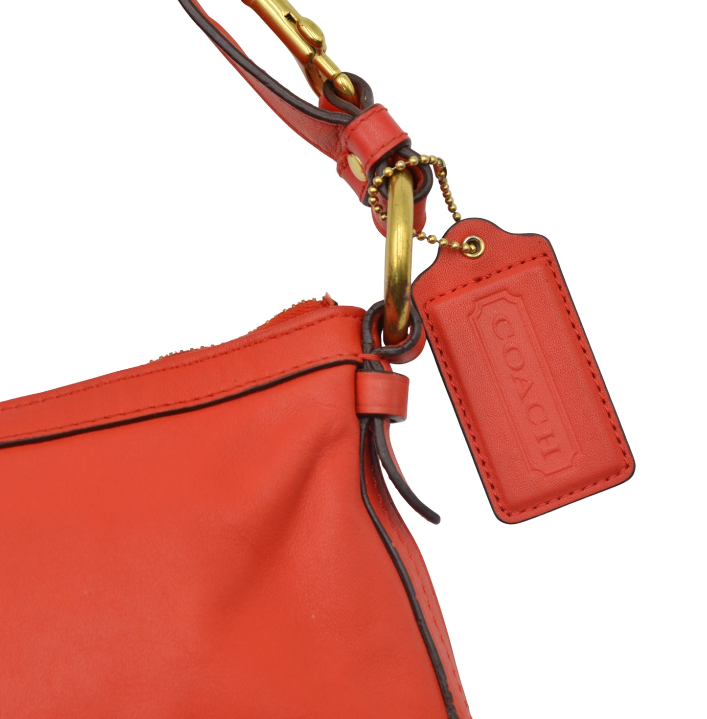 BOLSA COACH NARANJA SHOULDER