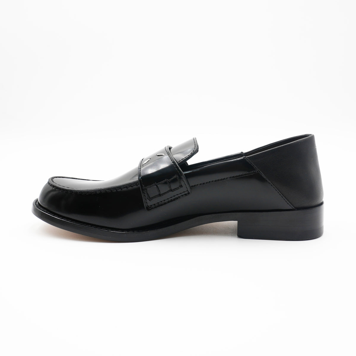 Zapato Maison Margiela Black Leather Loafers