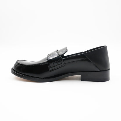 Zapato Maison Margiela Black Leather Loafers