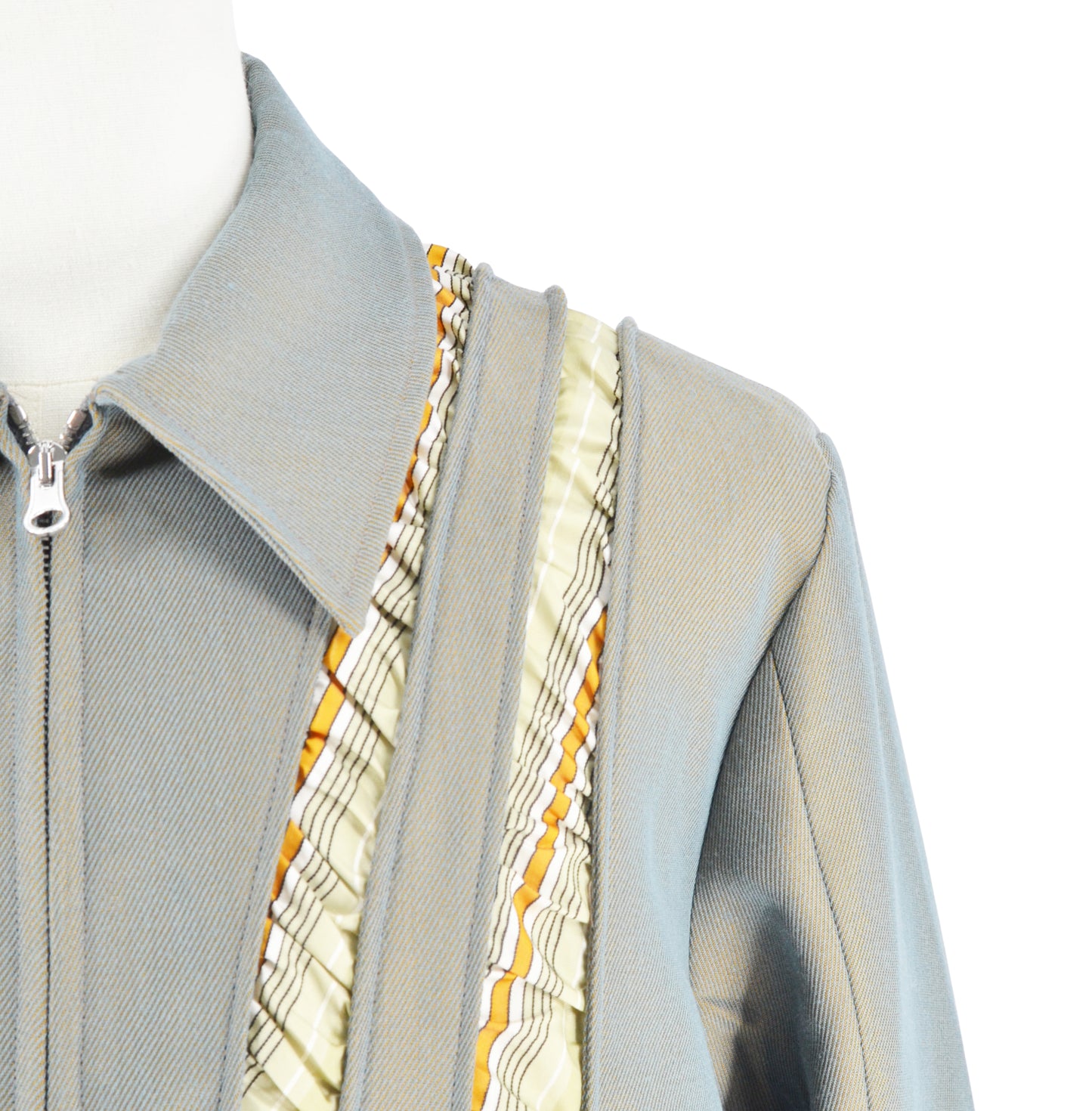 Chamarra Kiko Kostadinov Erasmus Gathered Jacket