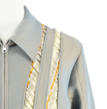 Chamarra Kiko Kostadinov Erasmus Gathered Jacket