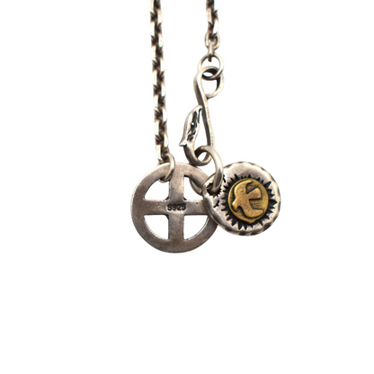 Collar Double Feahter Pendant Goro Takahashi .925