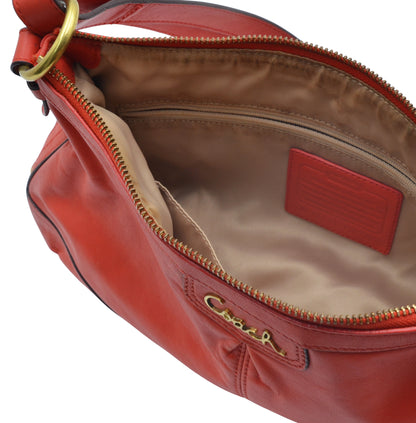 BOLSA COACH NARANJA SHOULDER