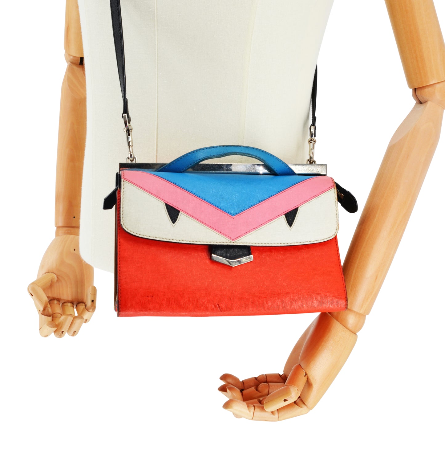 Bolsa Fendi 2Jours Monster Eyes