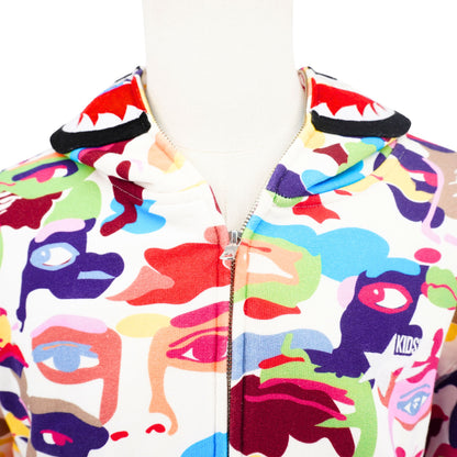 Hoodie A Bathing Ape x KidSuper Multi-Logo Color Pop Full Zip
