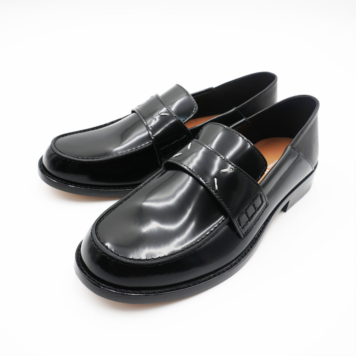 Zapato Maison Margiela Black Leather Loafers
