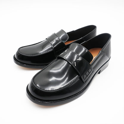 Zapato Maison Margiela Black Leather Loafers
