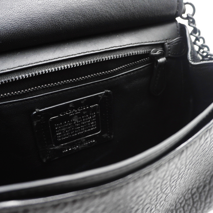 Bolsa Coach Page Shoulder Bag Mixed Leather