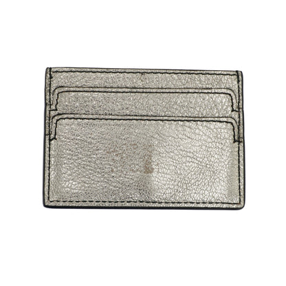 Tarjetero Alexander McQueen Skull Card Pack Silver