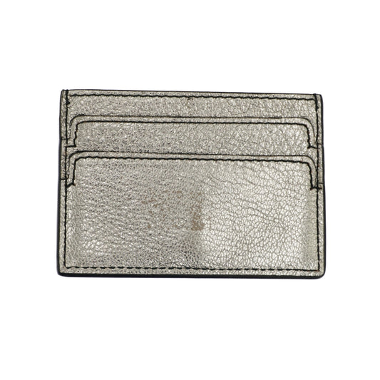 Tarjetero Alexander McQueen Skull Card Pack Silver