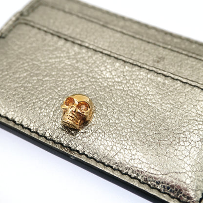 Tarjetero Alexander McQueen Skull Card Pack Silver