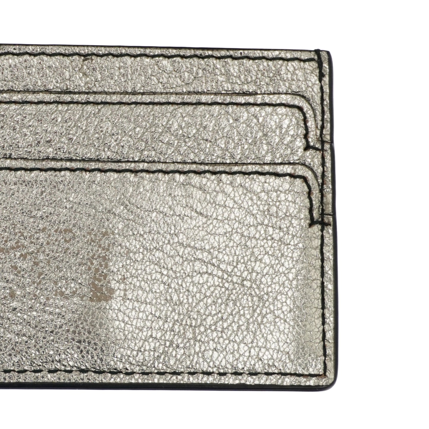 Tarjetero Alexander McQueen Skull Card Pack Silver