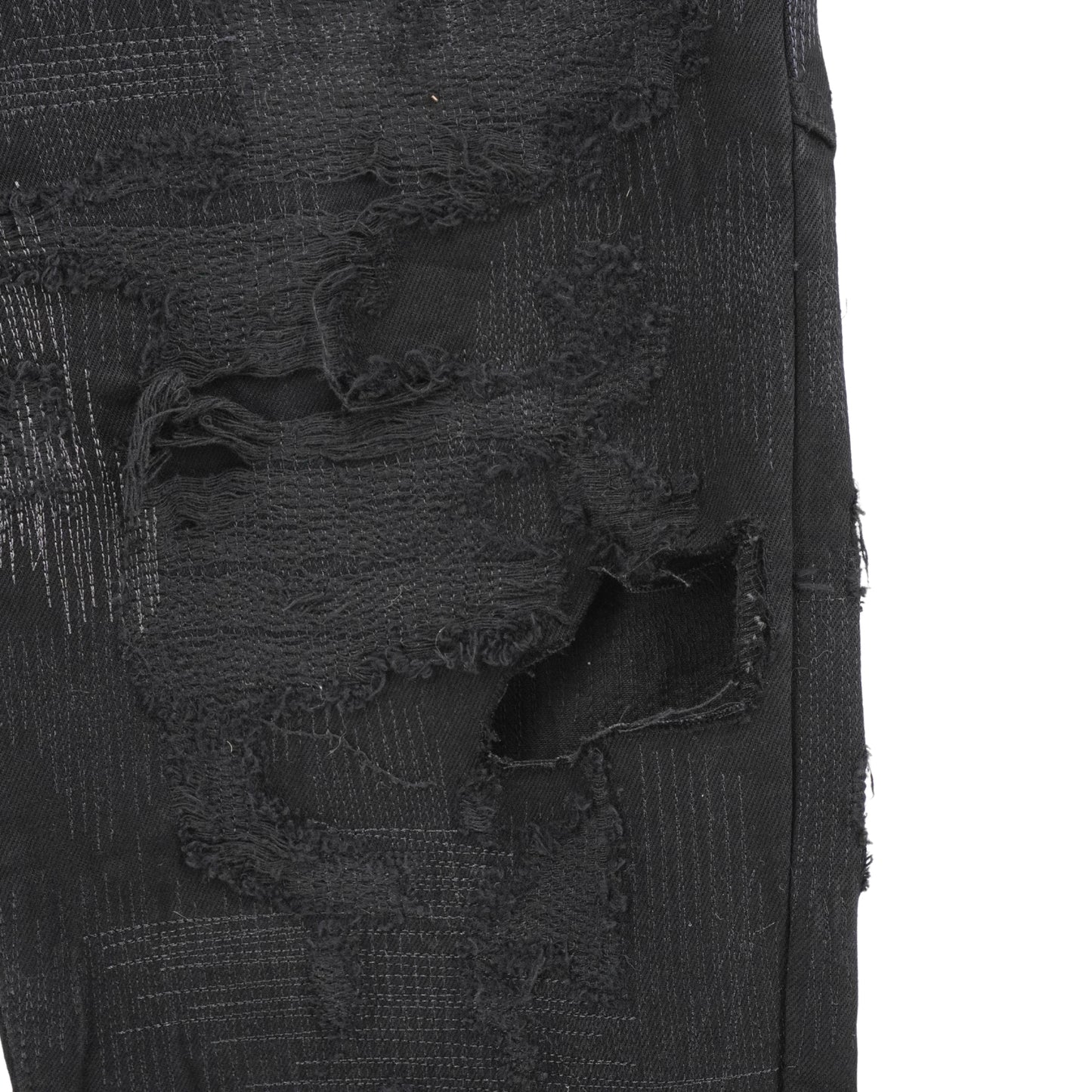 Jeans Undercover Aw05 Arts & Crafts 85 Negro