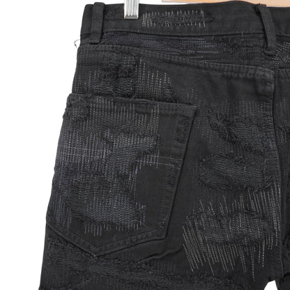 Jeans Undercover Aw05 Arts & Crafts 85 Negro