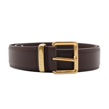 Cinturón Miu Miu Logo-Engraved Buckle