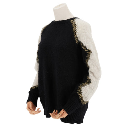 Sueter Saint Laurent Color Blocked