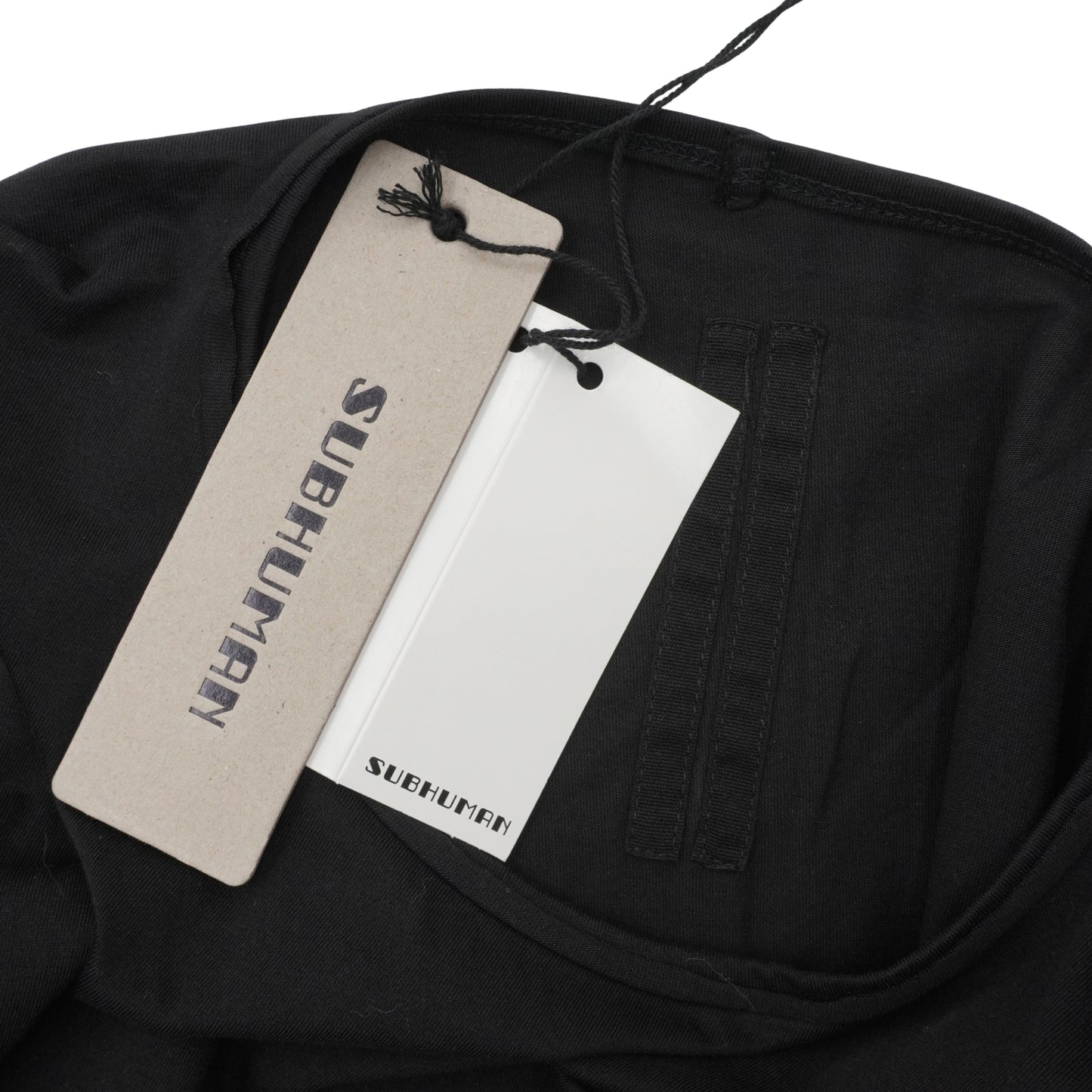 Rick Owens Blusa DRKSHDW Cropped Batwing Black