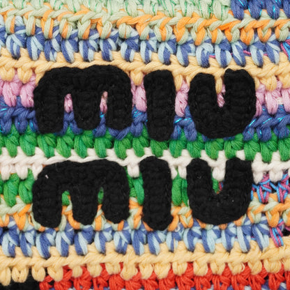 Bolsa Miu Miu de Hombro Crochet