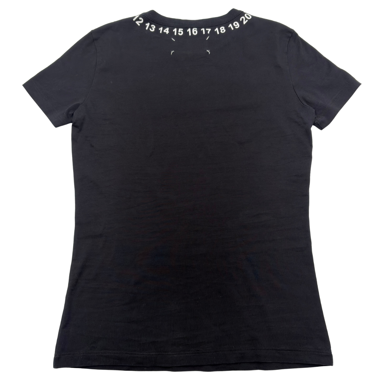 Playera MM6 Maison Margiela Numbers Negro