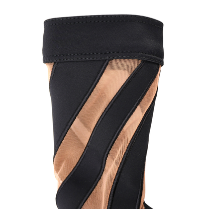 Botines Jimmy Choo x Mugler Negro