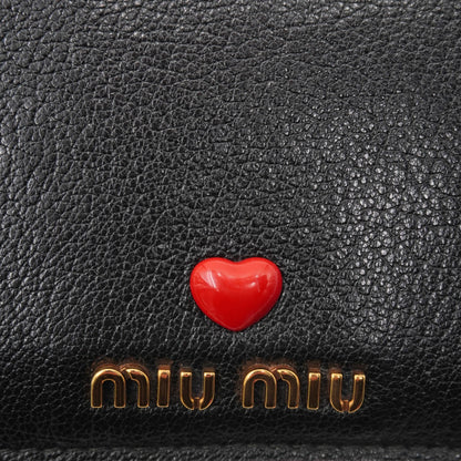 Cartera Miu Miu Black Love Long