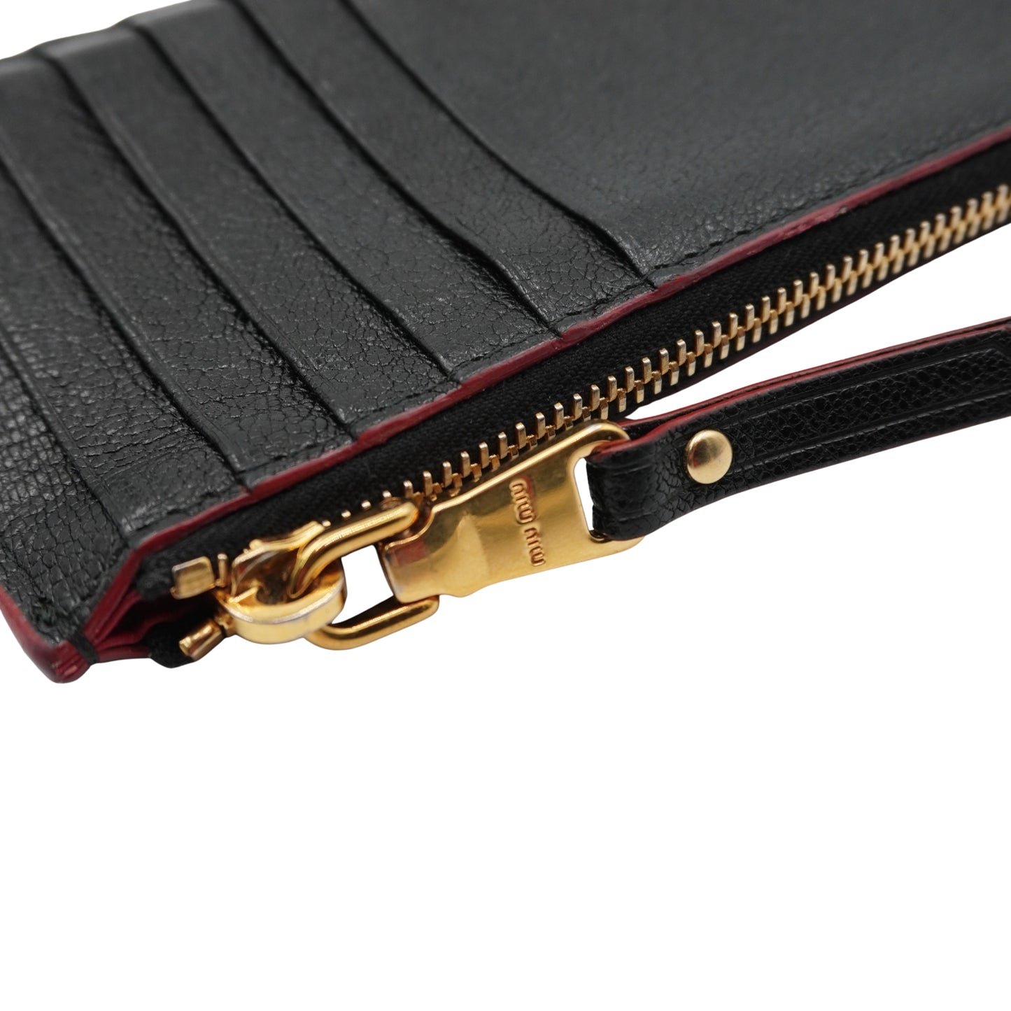 Cartera Miu Miu Black Love Long