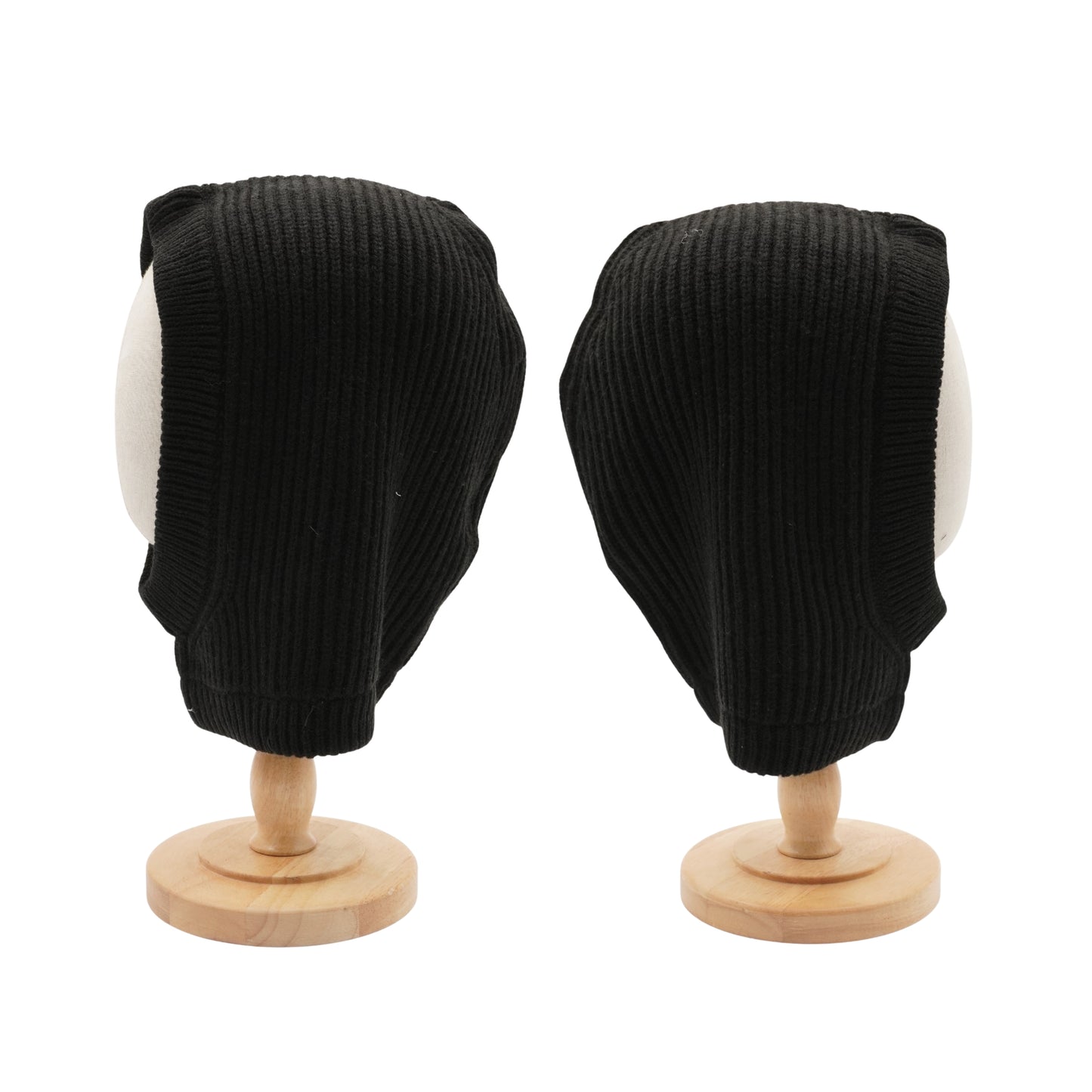 Gorro Rick Owens Balaclava Black Knit