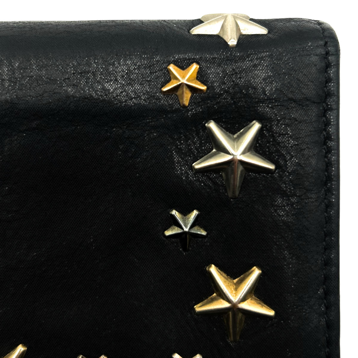 Cartera Jimmy Choo Star Studded Negro