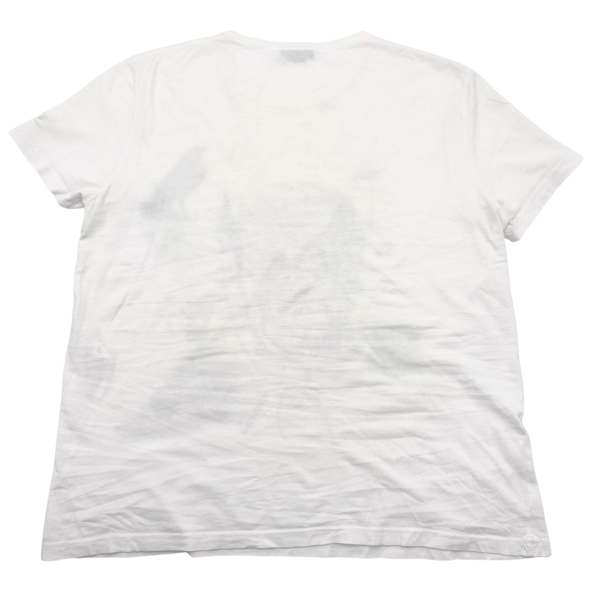 Playera Alexander McQueen London Map Skull Blanco