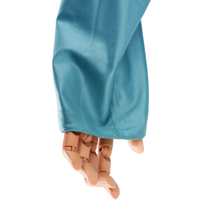 Blusa Balenciaga Satin Azul