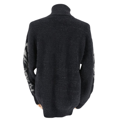 Suéter Mohair Brushed Cardigan