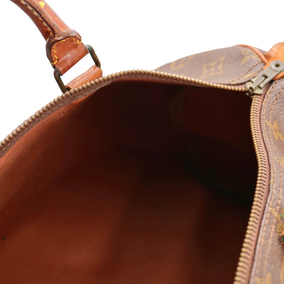 Bolsa Louis Vuitton Speedy Duffle 35 Brown Canvas Monogram