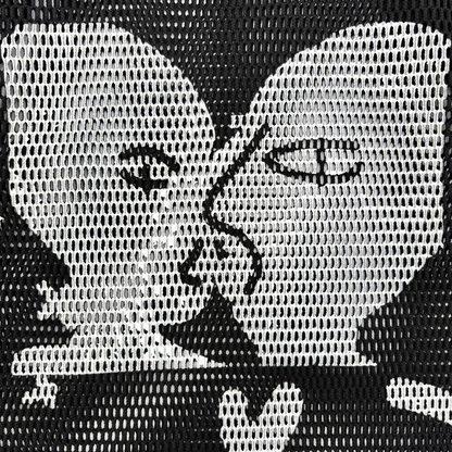 Playera CDG COMME Alisa Yofie Art Mesh