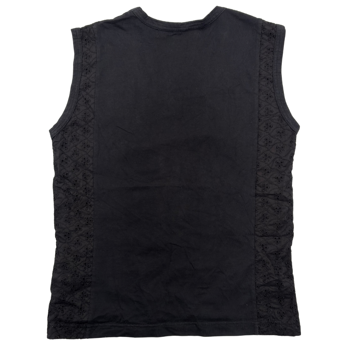 Blusa Junya Watanabe Crochet Negro
