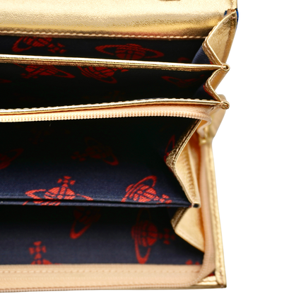 Cartera Vivienne Westwood Azul