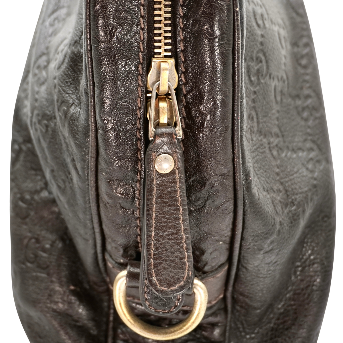 Bolsa Briefcase Gucci Leather