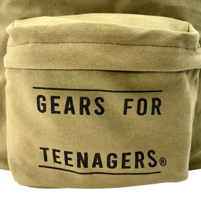 Mochila Human Made Gears for Teenagers Verde