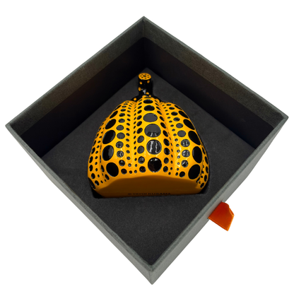 Escultura decorativa Yayoi Kusama Calabaza Amarillo