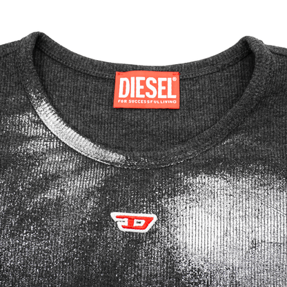 Playera Diesel Gray Silver