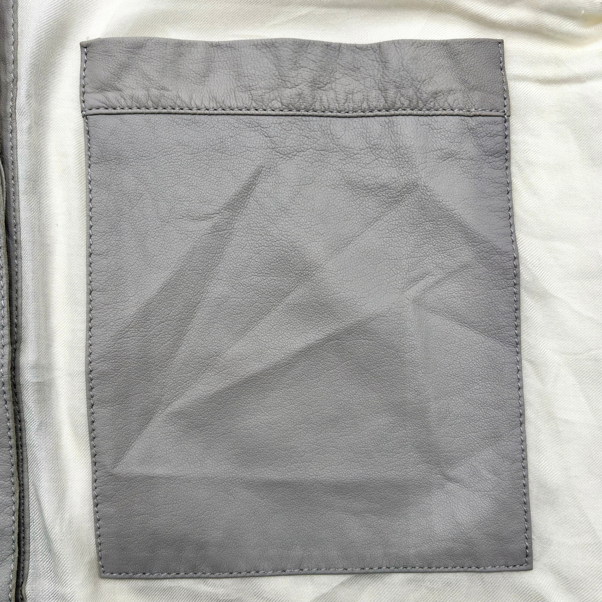 Camisa Helmut Lang Sheepskin Trimmed Shirt