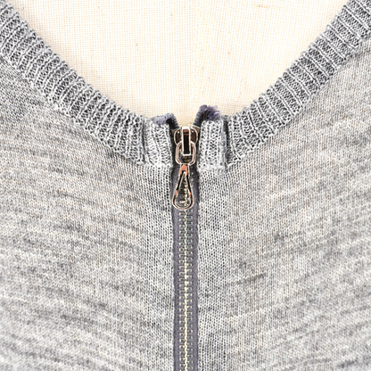 Vestido Dries Van Noten Knitted Patchwork