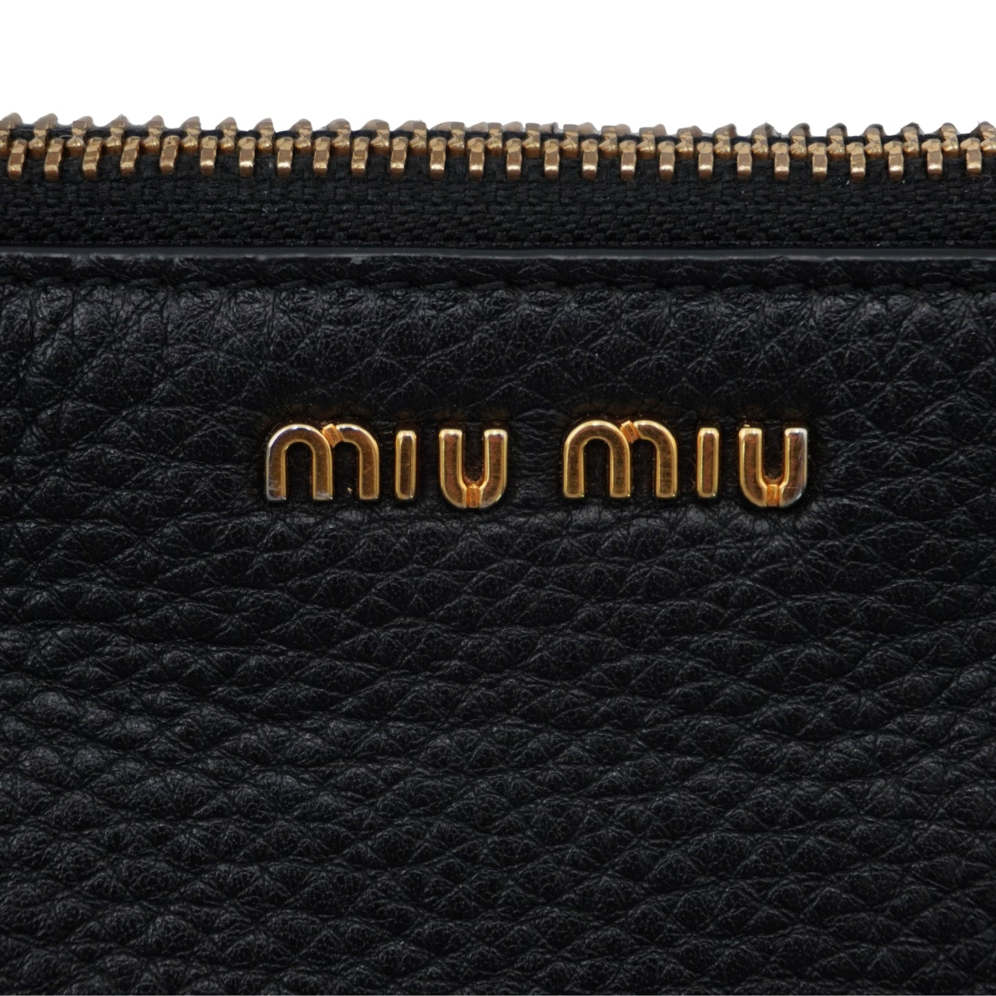 Miu Miu Bolsa Madras Leather Crossbody