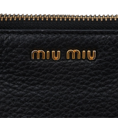 Miu Miu Bolsa Madras Leather Crossbody
